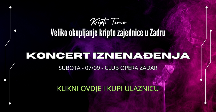 KRIPTOVALUTE kripto teme veliki party za kripto zajednicu